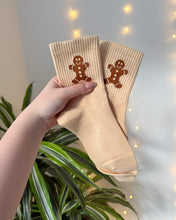 Load image into Gallery viewer, "GINGERBREAD JIVE" (MID CREW) SOCKS