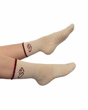 Load image into Gallery viewer, "HEART TO HEART" GRIP SOCKS