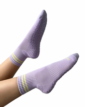 Load image into Gallery viewer, "SPRING SERENITY" (MID CREW) GRIP SOCKS