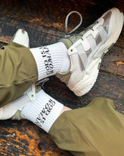 Load image into Gallery viewer, "GOD IS A WOMAN" (MID CREW) GRIP SOCKS