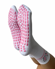 Load image into Gallery viewer, "BUNNY BARRE" GRIP SOCKS