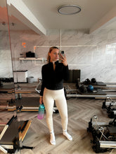 Load image into Gallery viewer, "PILATES PILATES PILATES" WHITE GRIP SOCKS