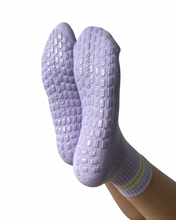 Load image into Gallery viewer, "SPRING SERENITY" (MID CREW) GRIP SOCKS
