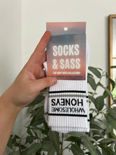 Load image into Gallery viewer, "WHOLESOME HONEYS" - INSPIRED BY MAYA GRIP SOCKS