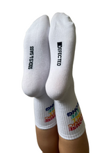Load image into Gallery viewer, DEFECTED HOUSE MUSIC ALL LIFE LONG RAINBOW SOCKS