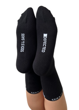 Load image into Gallery viewer, DEFECTED BLACK SOCKS