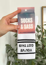 Load image into Gallery viewer, "YOU'VE GOT THIS" CREW SOCKS