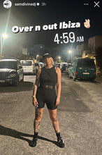 Load image into Gallery viewer, "DOING HOT GIRL SHIT" BLACK CREW SOCKS