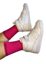 Load image into Gallery viewer, "BOUJEE BADDIE" CREW SOCKS