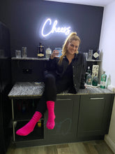 Load image into Gallery viewer, "BOUJEE BADDIE" CREW SOCKS