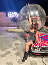 Load image into Gallery viewer, "DOING HOT GIRL SHIT" BLACK CREW SOCKS