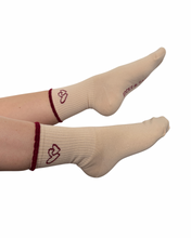 Load image into Gallery viewer, "HEART TO HEART" CREW SOCKS
