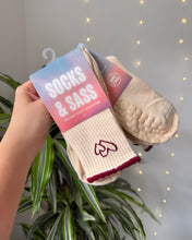 Load image into Gallery viewer, "HEART TO HEART" GRIP SOCKS

