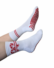 Load image into Gallery viewer, "CANDY CHRISTMAS" GRIP SOCKS
