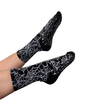 Load image into Gallery viewer, &quot;WEBBED IN WELLNESS&quot; GRIP SOCKS
