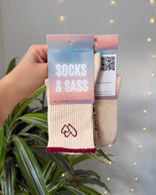 Load image into Gallery viewer, "HEART TO HEART" CREW SOCKS
