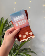 Load image into Gallery viewer, &quot;AUTUMN SPICE&quot; GRIP SOCKS

