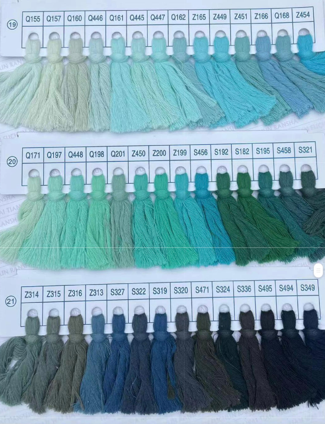 COLOUR CHART 9