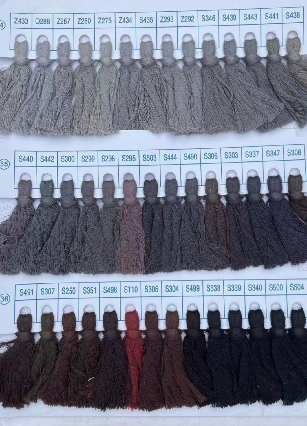 COLOUR CHART 12
