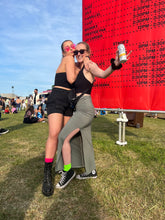 Load image into Gallery viewer, NEON PINK CREW SOCKS
