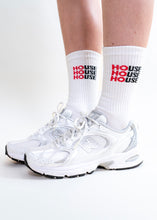 Load image into Gallery viewer, DEFECTED HOUSE CHRISTMAS SOCKS
