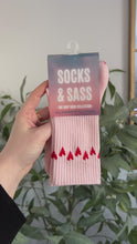 Load and play video in Gallery viewer, &quot;ENDLESS LOVE&quot; GRIP SOCKS
